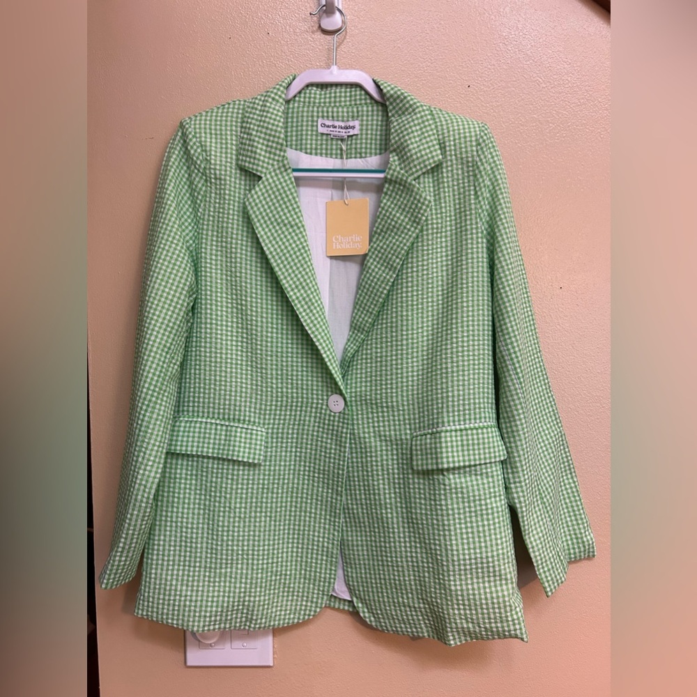 Charlie Holiday/Anthropologie Hunter‎ Blazer Size 6/M